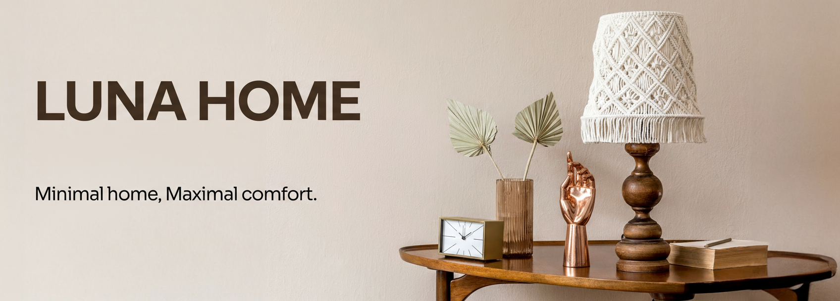 Minimal home, Maximal comfort